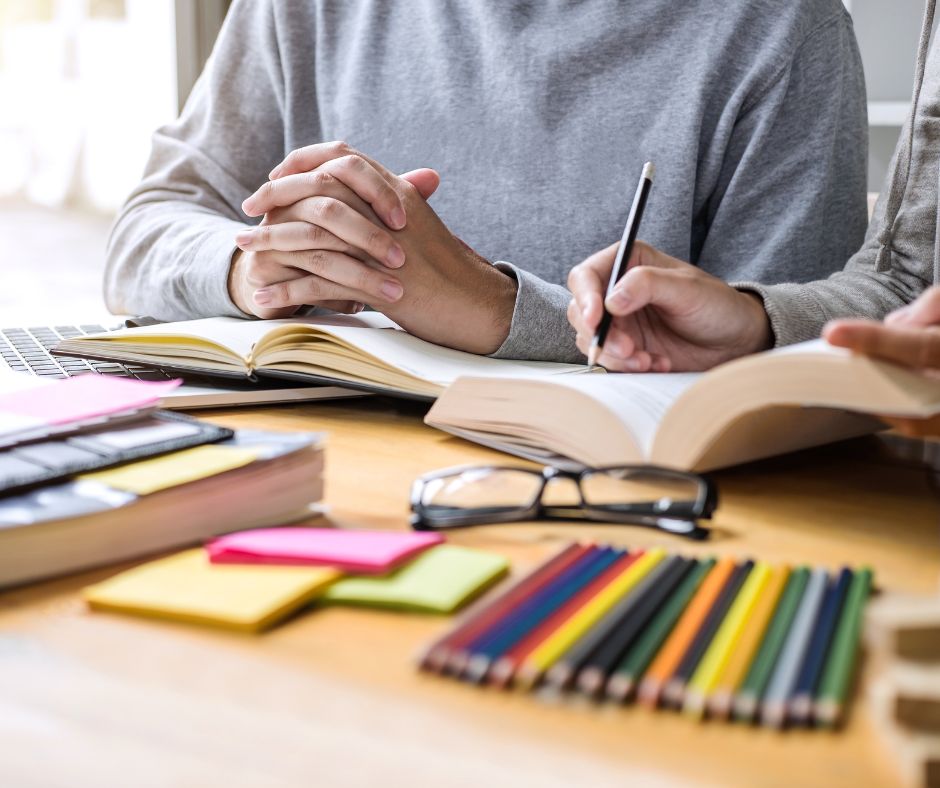 Online tutoring session